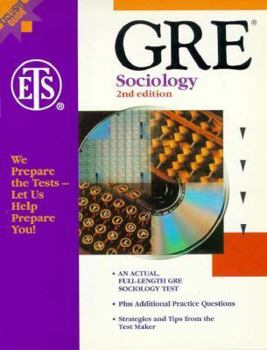 Paperback GRE Sociology Test Book