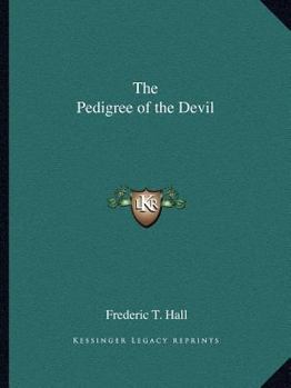 Paperback The Pedigree of the Devil Book