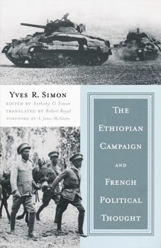 Paperback Ethiopian Campaign and French Political Thought Book
