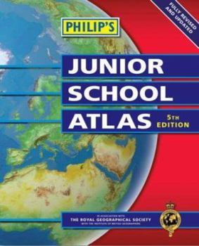 Hardcover Philip's Junior School Atlas Book