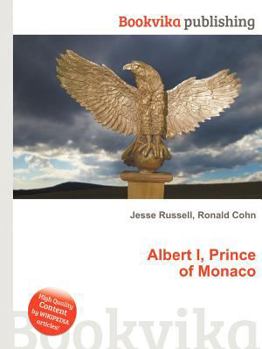 Paperback Albert I, Prince of Monaco Book