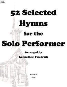 Paperback 52 Selected Hymns for the Solo Performer-cello version Book