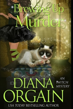 Paperback Brewing Up Murder: A Paranormal Cozy Mystery Book