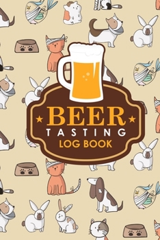 Paperback Beer Tasting Log Book