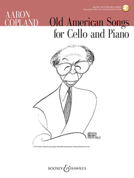 Paperback Old American Songs: Cello and Piano Book