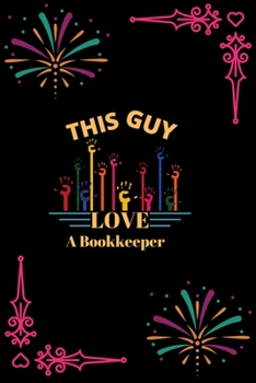 Paperback This Guy Love A Book Keeper: This Guy Love A Book Keeper: Blank Lined Notebook Journal 6x9" - Gift for Book Keeper Lovers Book