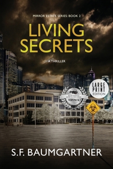 Paperback Living Secrets: A Thriller (Large Print) [Large Print] Book