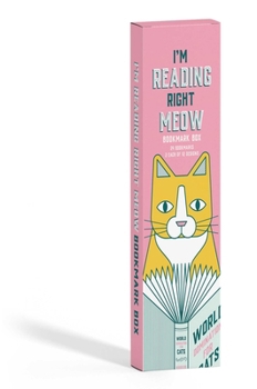Misc. I'm Reading Right Meow Bookmark Box Book