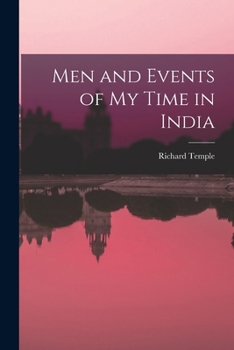Paperback Men and Events of My Time in India Book