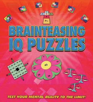 Paperback Brainteasing IQ Puzzles Book