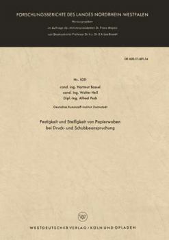 Paperback Festigkeit Und Steifigkeit Von Papierwaben Bei Druck- Und Schubbeanspruchung [German] Book