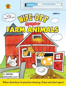 Hardcover Farm Animals, Grades K - 2 (Learn to Draw) Book
