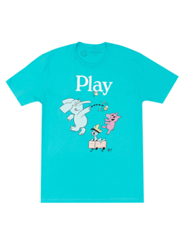 Misc. Elephant & Piggie Play Unisex T-Shirt Large Book