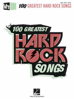 Paperback VH1's 100 Greatest Hard Rock Songs Piano, Vocal and Guitar Chords Book