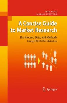 Hardcover A Concise Guide to Market Research: The Process, Data, and Methods Using IBM SPSS Statistics Book