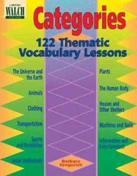 Categories: 122 Thematic Vocabulary Lessons