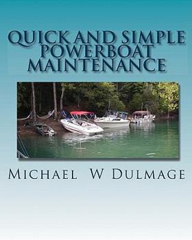 Paperback Quick and Simple Powerboat Maintenance Book