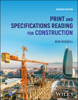 Hardcover Print and Specifications Reading for Construction Book