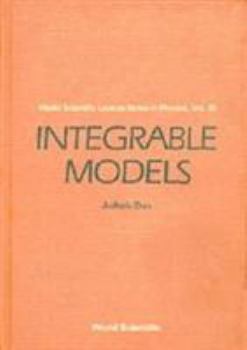 Hardcover Integrable Models Book