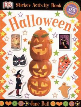 Paperback Halloween (Jane Bull Sticker Activity Bk) Book