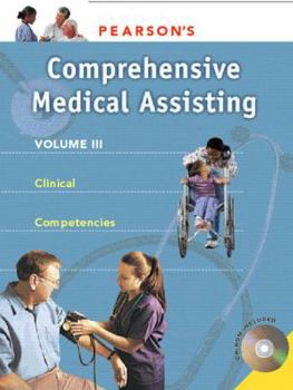Paperback Pearson's Clinical Medical Assisting: Volume 3 [With CDROM] Book