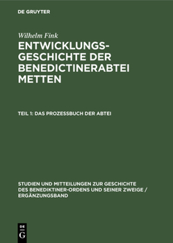 Hardcover Das Profeßbuch Der Abtei [German] Book