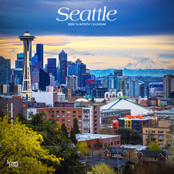Calendar Seattle 2024 Square Book