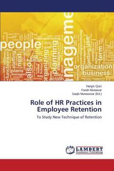 Paperback Role of HR Practices in Employee Retention Book