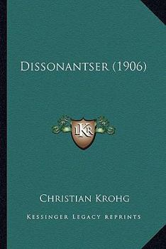 Paperback Dissonantser (1906) Book