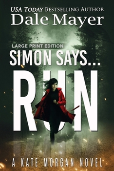 Paperback Simon Says... Run [Large Print] Book