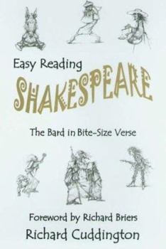 Hardcover Easy Reading Shakespeare: The Bard in Bite-Size Verse. Richard Cuddington Book