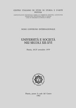 Paperback Universita E Societa Nei Secoli XII-XVI [Italian] Book