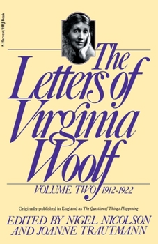 Paperback The Letters of Virginia Woolf: Volume II: 1912-1922 Book