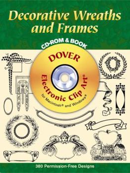 Decorative Wreaths and Frames CD-ROM and Book