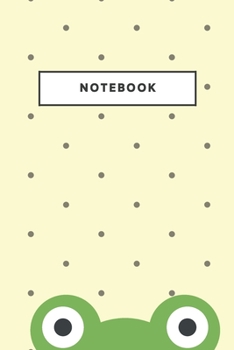 Notebook: Funny Frog Eyes Notebooks And Journal Soft Cover Lined Animal Cute Pet Composition Book Planner Diary Cute Eyes