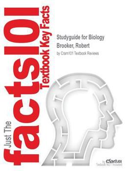 Paperback Studyguide for Biology by Brooker, Robert, ISBN 9780077775834 Book