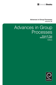 Hardcover Advances in Group Processes Book