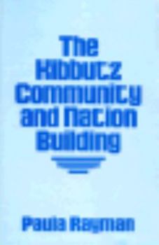 Hardcover Kibbutz Community and Nation Building Book