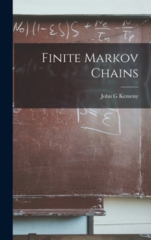 Hardcover Finite Markov Chains Book