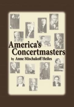 Paperback America's Concertmasters (Detroit Monographs in Musicology/Studies in Music, No. 51) Book