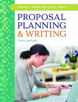 Hardcover Proposal Planning & Writing Book