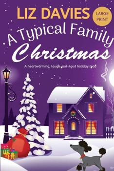 Paperback A Typical Family Christmas [Large Print] Book