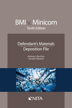Paperback BMI v. Minicom: Defendant's Materials, Deposition File Book
