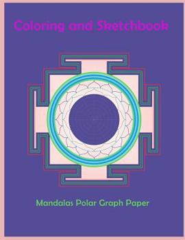 Paperback Mandalas coloring and sketchbook: Mandalas coloring book / Activity book / Sketchbook / Drawing book Meditation / Relaxation / Happiness Book