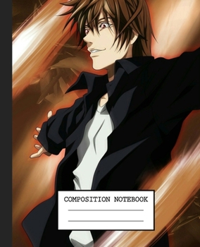 Notebook: Anime Death Note Soft Glossy Cover Graph Paper Pages Book 7.5 x 9.25 Inches 110 Pages