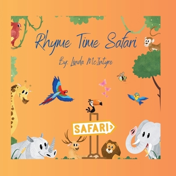 Paperback RhymeTime Safari [Large Print] Book