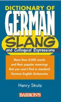 Paperback Dictionary of German Slang and Colloquial Expressions Book