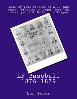 Paperback LF Baseball 1876-1879 Book