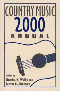 Paperback Country Music Annual 2000-Pa Book