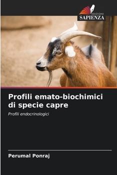 Paperback Profili emato-biochimici di specie capre [Italian] Book